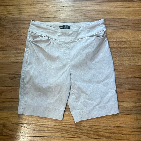 Hilary Radley Pull On Bermuda Shorts Mid Rise - Picture 1 of 8